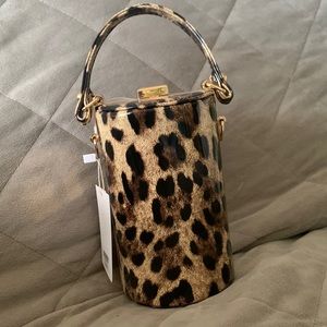 NWT Leopard bag